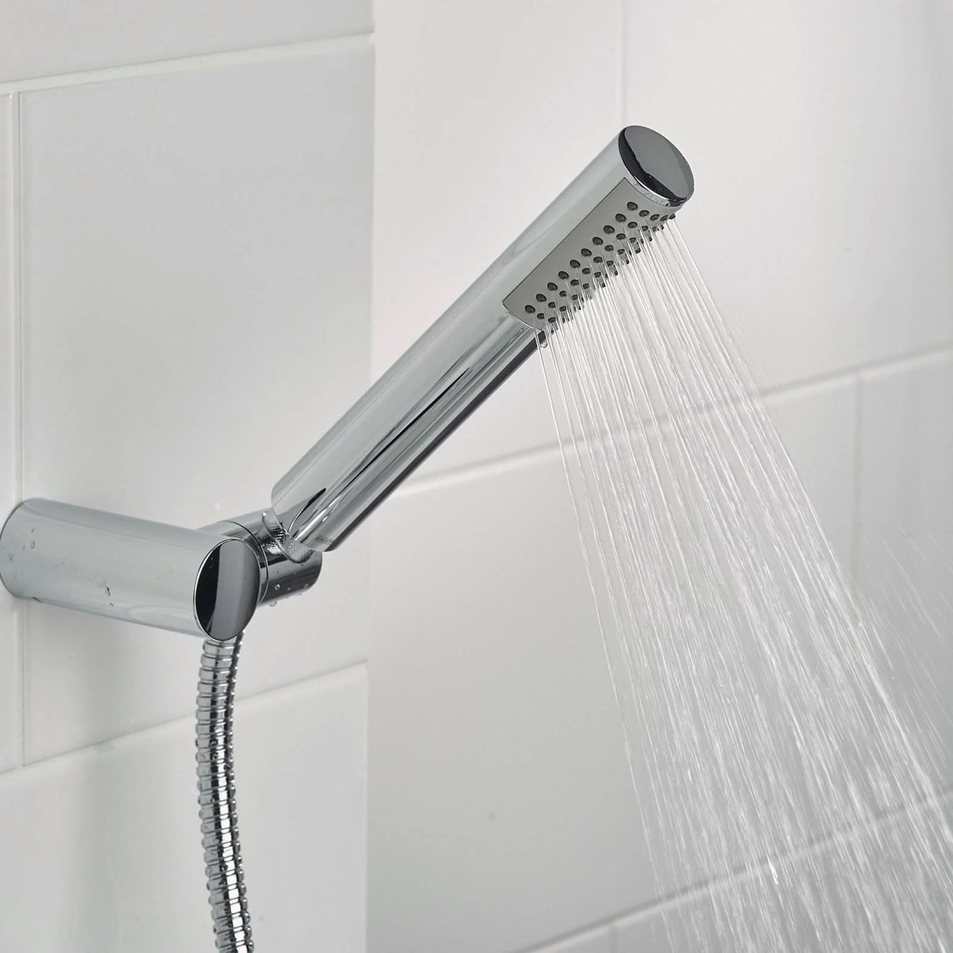 Bristan Bath Filler Tap Mixer Shower Chrome Dual Lever Single Spray Pattern - Image 4