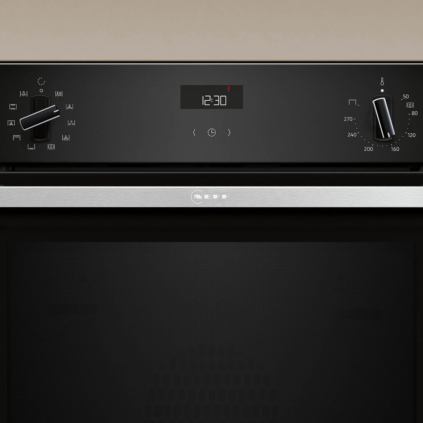 Neff Electric Oven 60cm B3ACE4AN3B Built In 71L Black Single Multi-function - Image 6