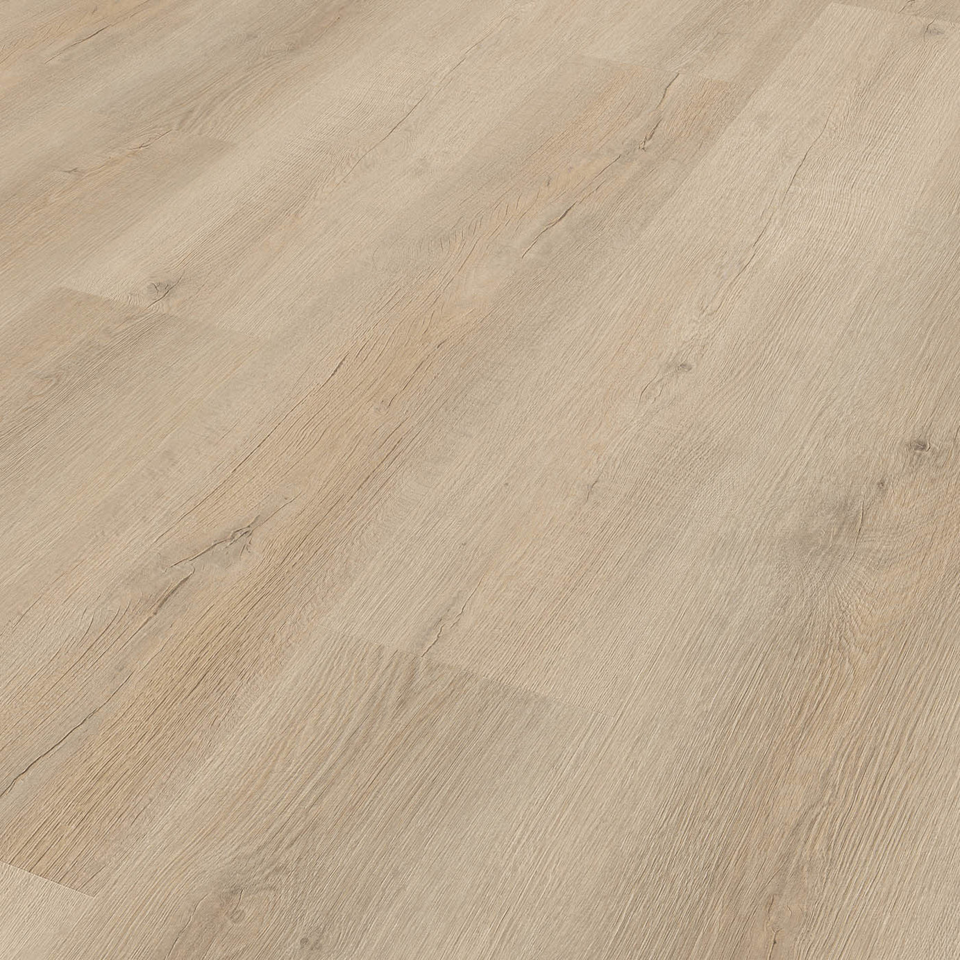 Beige & Taupe Light oak effect Embossed vinyl click Planks, 3.2m² - Image 1