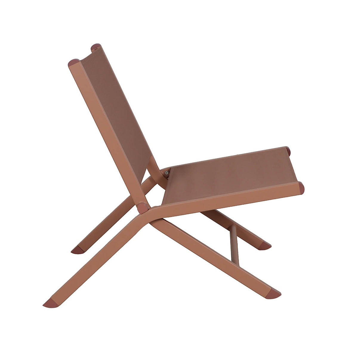 Metal Bistro Set Pink 2 Seater Foldable Garden Table & Chairs - Image 5