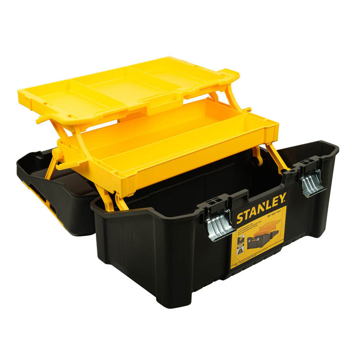 Stanley Toolbox Tool Storage Chest Soft Grip Durable Organiser Ergonomic Case - Image 4