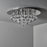Ceiling Light Round Crystal Chandelier Clear Glass Droplet 4 Way Contemporary - Image 3