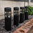 Gardenwize Pack of 4 Solar Powered Garden Stake Lights Patio Decking Pathway Walkway Lights No Running Costs - Image 2