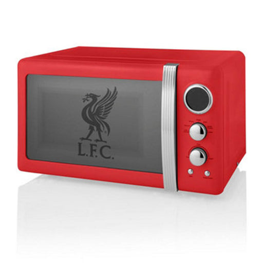 Microwave SM22030LIVRN Liverpool FC Retro Digital Timer Red Kitchen 20L 800W - Image 1