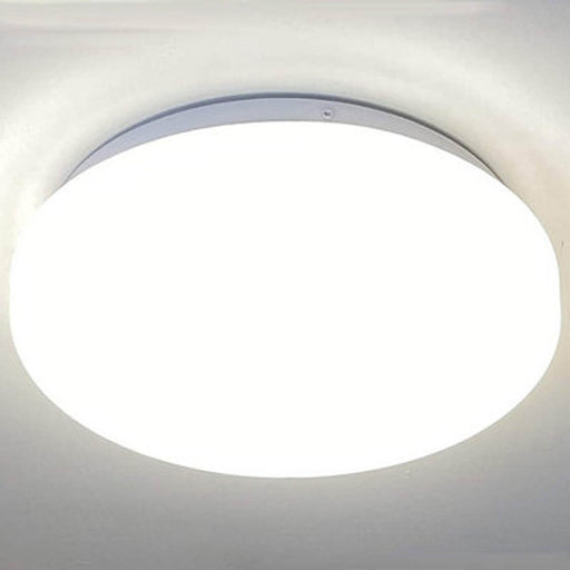 LED Wall Or Ceiling Light White Round Indoor Hallway Kitchen Bathroom Cupboards - Image 1