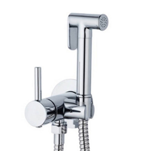 Bidet Tap Bathroom Faucet Ceramic Head Mixer Expendable Handle Chrome Brass - Image 1