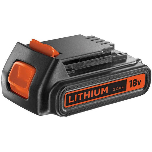 Black & Decker Battery 18V Li-ion 2.0Ah Compact Cordless BL2018-XJ Lightweight - Image 1