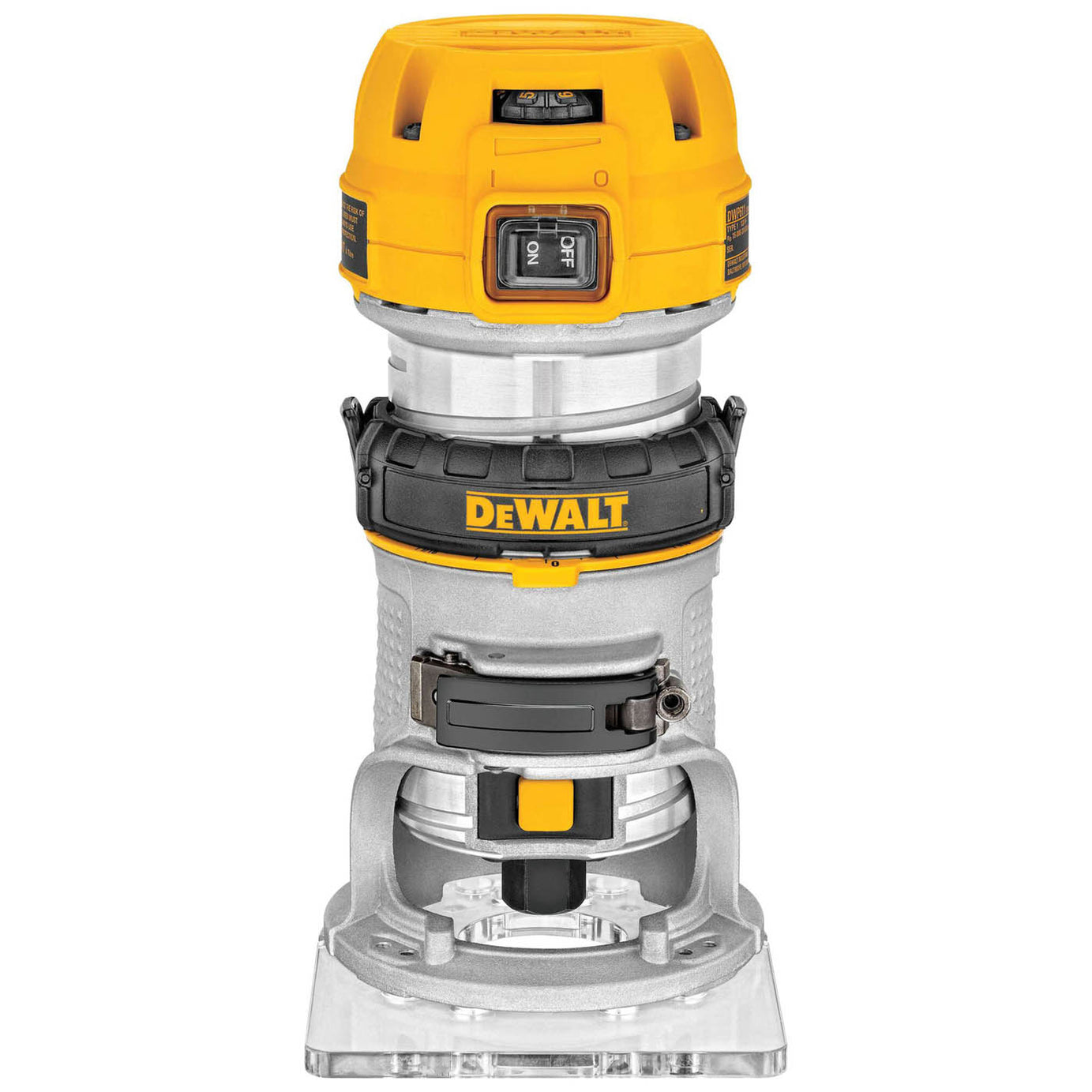 DeWalt Palm Router Corded Fixed Handheld Trimmer Compact 900W 240V Body Only - Image 2