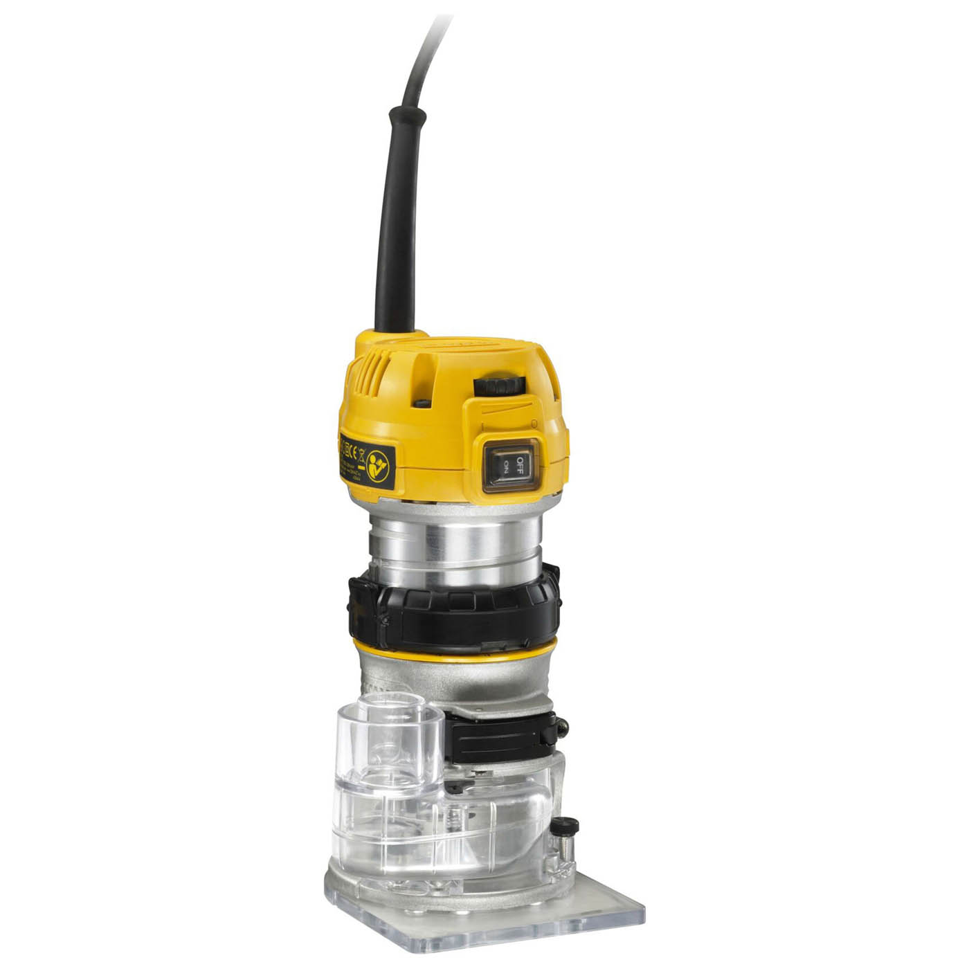 DeWalt Palm Router Corded Fixed Handheld Trimmer Compact 900W 240V Body Only - Image 3