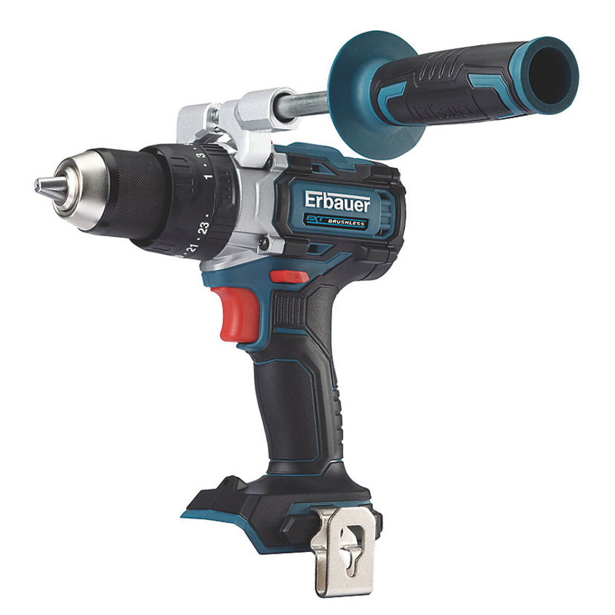 Erbauer Combi Drill Cordless ECDT18-Li-2 Brushless 18V Li-Ion EXT Body Only - Image 1