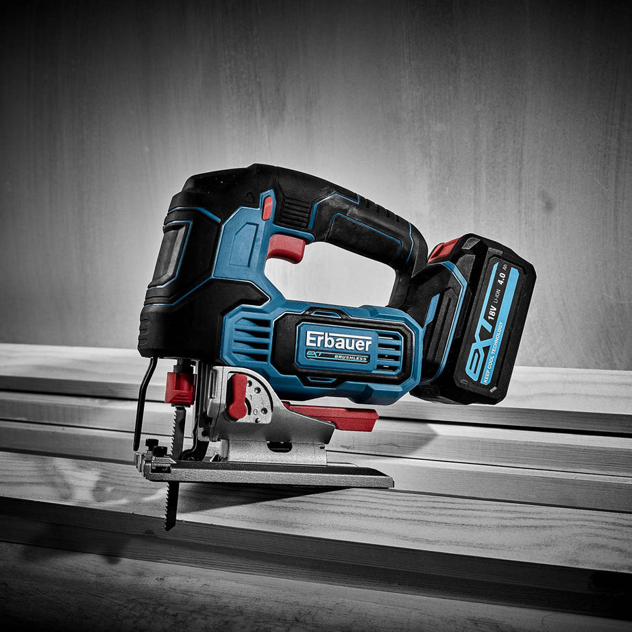 Erbauer Jigsaw Cordless EJS18-Li 18V Li-Ion Soft Grip Brushless Body Only - Image 3