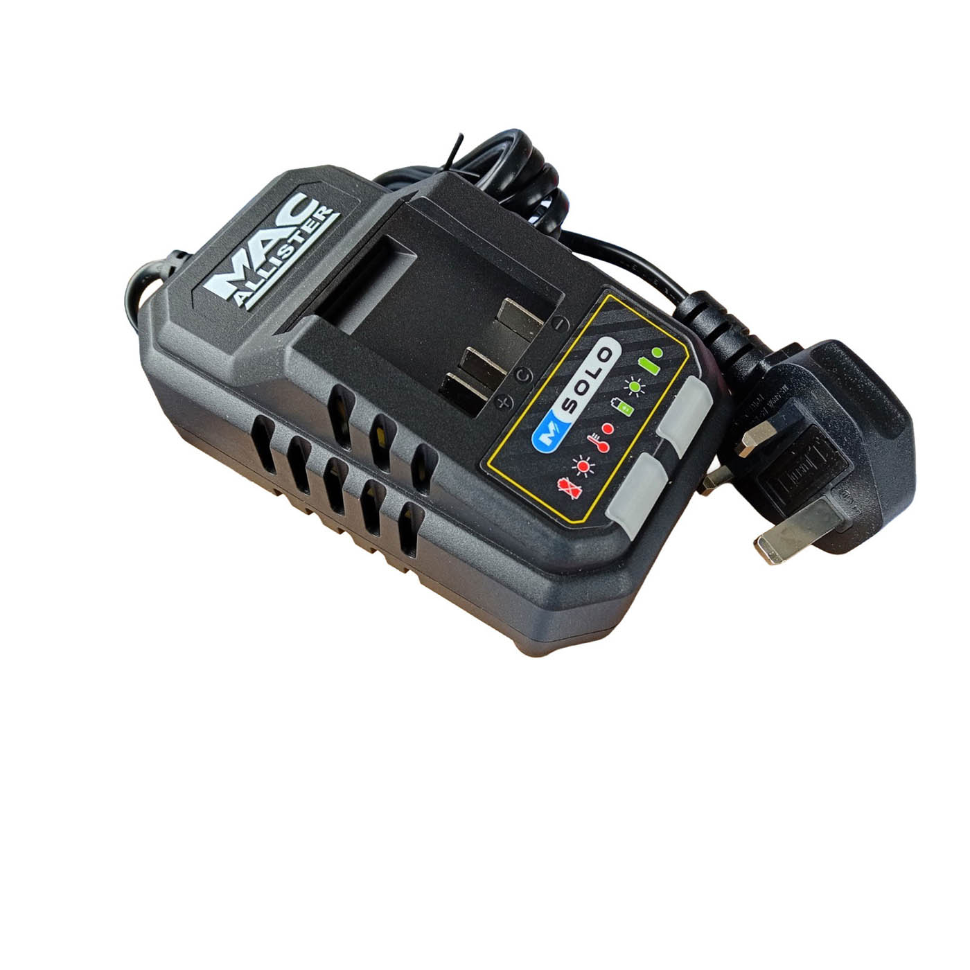 MacAllister Battery Charger Solo 18V 2.4Ah MCB1473CHR LED Indicator Compact - Image 1