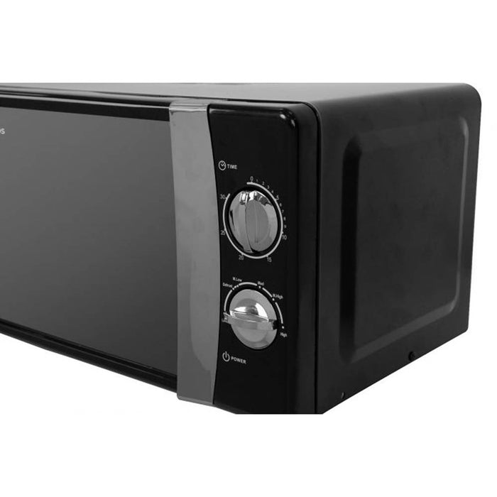 Russell Hobbs Microwave Black Compact Defrost Function Kitchen 17L 700W Stylish - Image 5