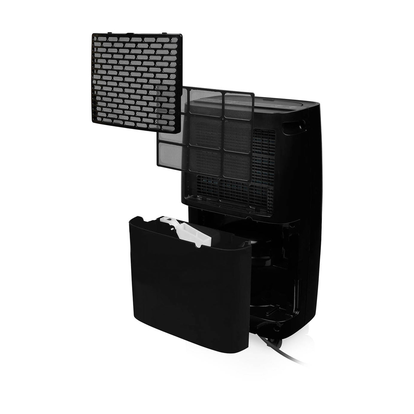 Princess Smart Dehumidifier Matt Black Removes Damp Mould Laundry Drying 12L/Day - Image 2