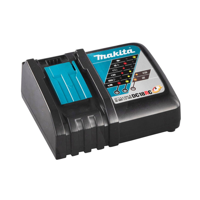 Makita Fast Battery Charger LXT Li-ion 7.2 /14.4 /18V DC18RC Compact Durable - Image 2