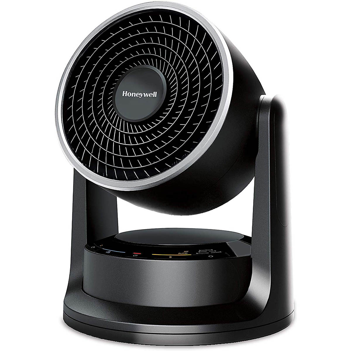 Honeywell Fan Heater Cooler Electric Black Oscillating Thermostatic Compact - Image 1