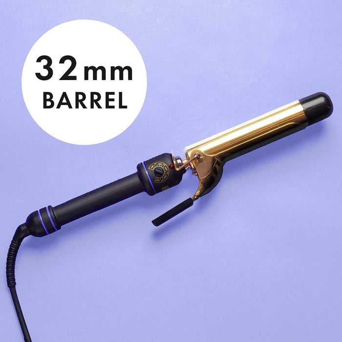 Hot Tools Hair Curler Waver HTIR1576UKE Pro Signature 32mm Gold-Platted Barrels - Image 2