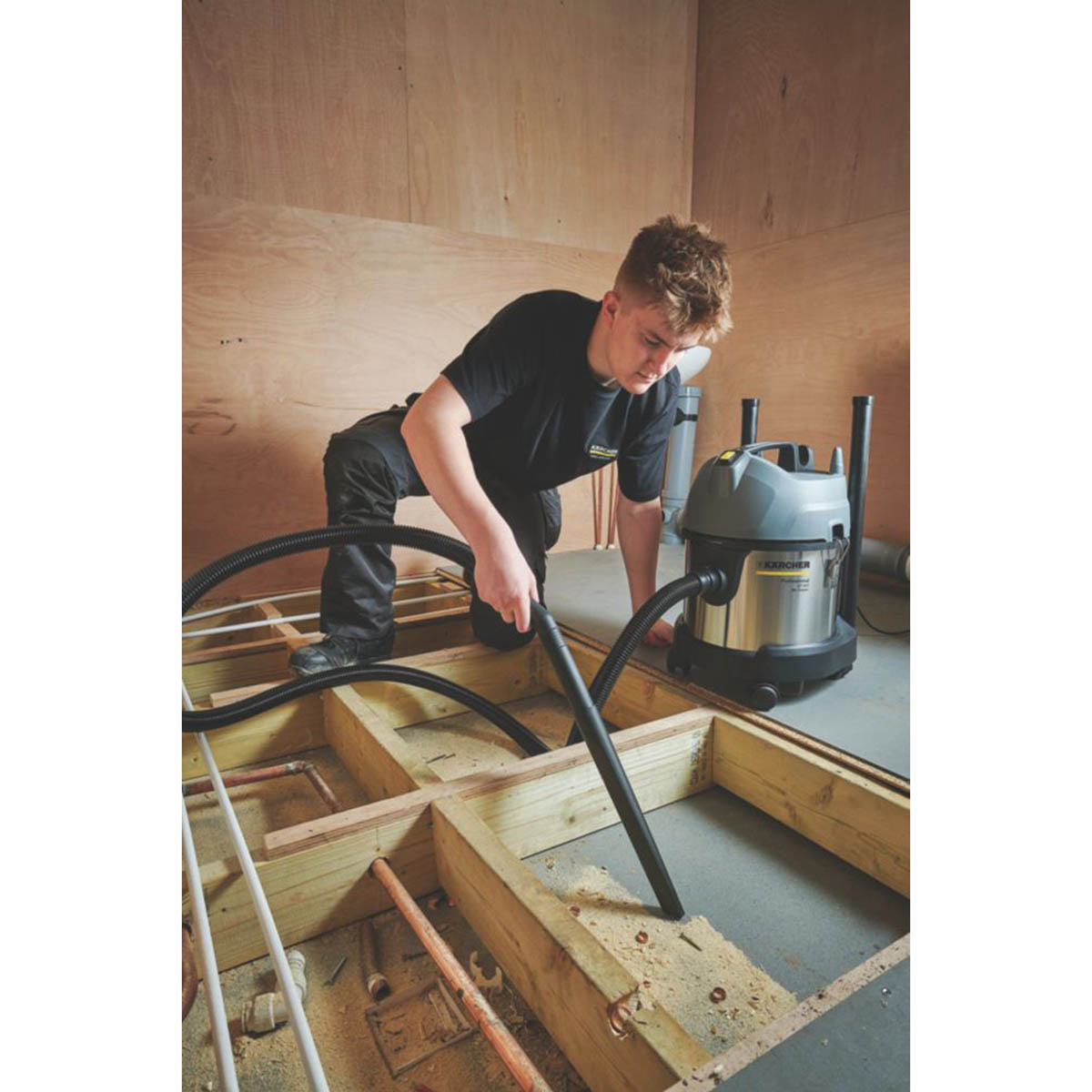 Karcher Wet And Dry Vacuum Cleaner Pro NT20/1 Electric 20L Compact 1500W - Image 4