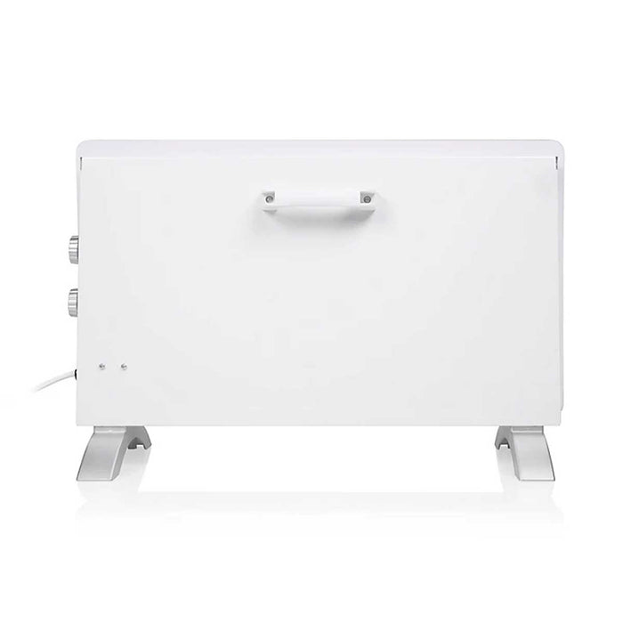 Tristar Panel Heater Electric Glass White Portable Freestanding Thermostat 1000W - Image 3