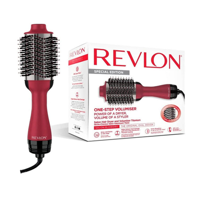 Revlon Hair Volumisier And Paddle Dryer Styler Titanium 3 Settings Gift Set - Image 3
