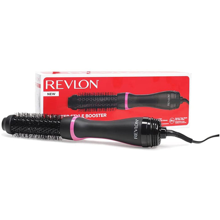 Revlon Hair Dryer Styler Round Brush Volume One Step Booster 38mm Ionic Ceramic - Image 1