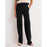 Boden Hampshire Ponte Trousers Mid rise Regular Wide leg Smart Black Uk 12 - Image 5