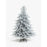 John Lewis Christmas Tree 7Ft Pre-Lit Artificial Frost Snow Lights Large 210 cm - Image 1
