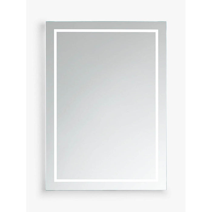 John Lewis Bathroom Mirror LED Rectangle Frameless Illuminated Wall Mounted - Image 4