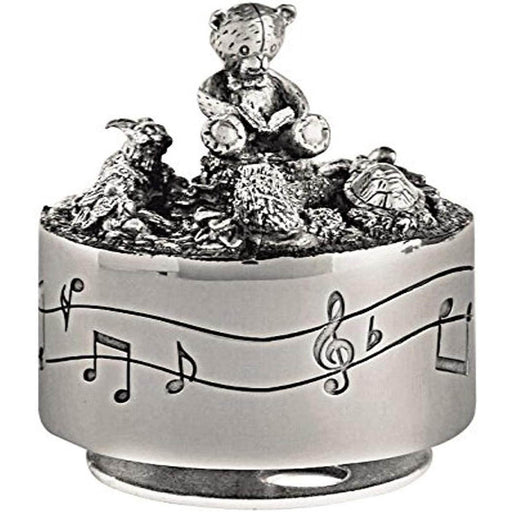 Royal Selangor Music Carousel  Teddy Bear & Friends Hand finished Pewter Silver - Image 1