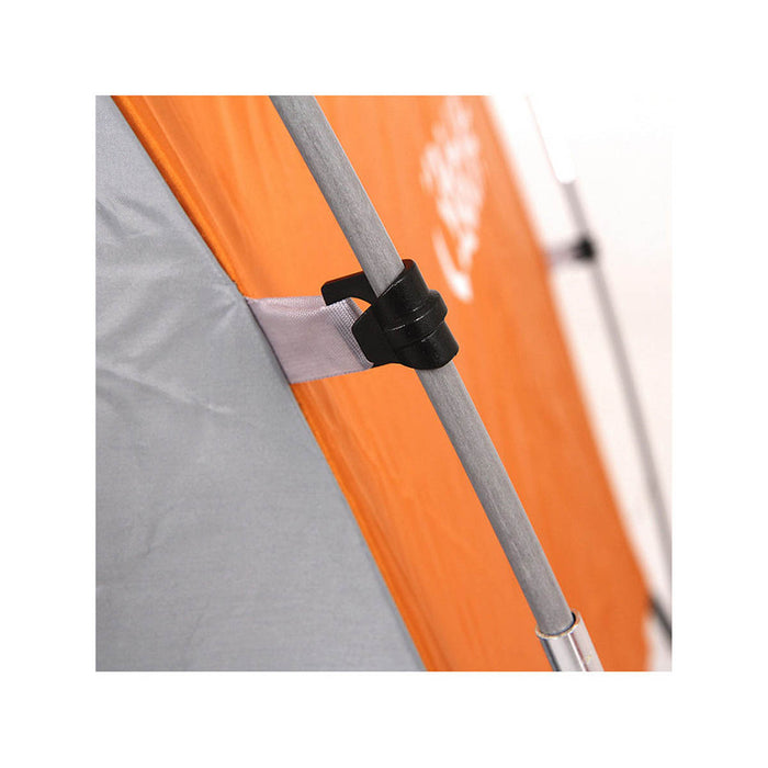 Family Beach Ten Sun Shelter Zip-up Orange Nylon UPF 50 plus Lightweight - Image 7