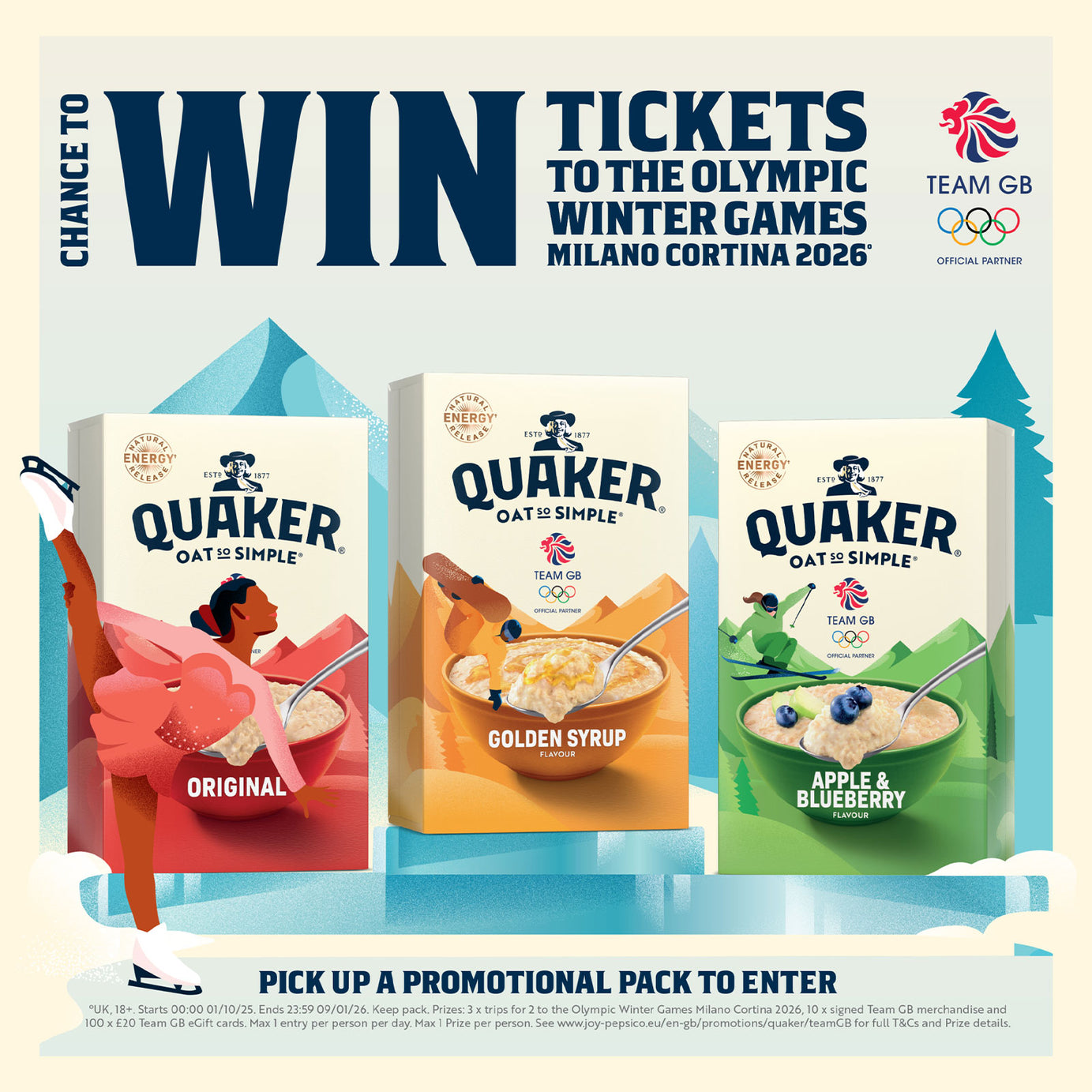 Quaker Oats Porridge Apple Blueberry 60 x 36g Sachets - Image 7