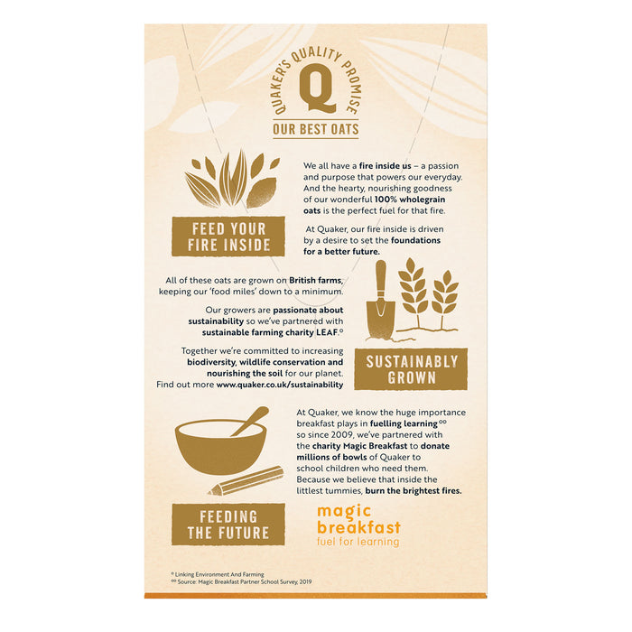 Quaker Porridge Oats Oat So Simple Golden Syrup in Sachets 9 Boxes - Image 2