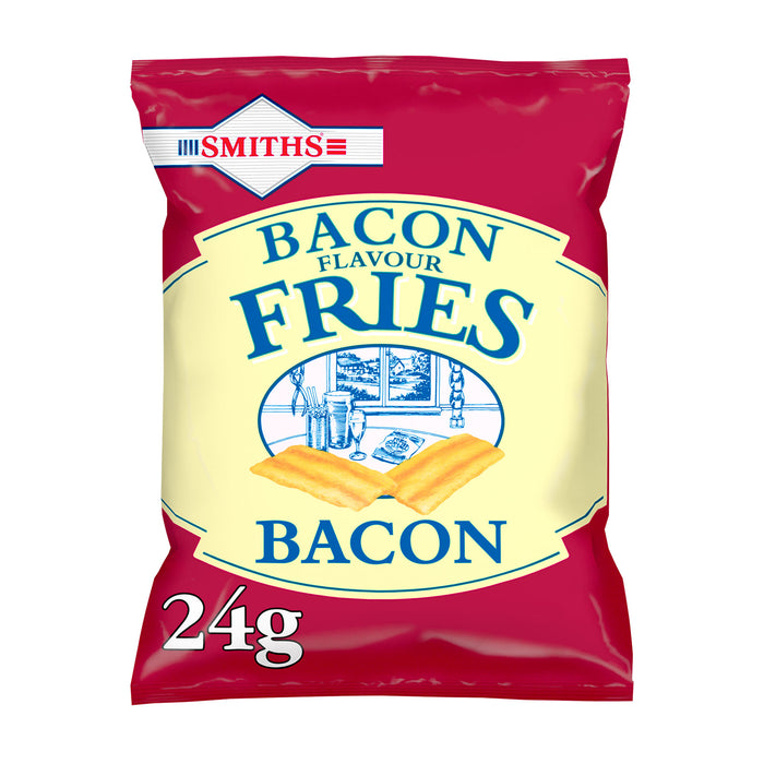 Smiths Snacks Savoury Bacon Fries 24 Bags x 24g - Image 2