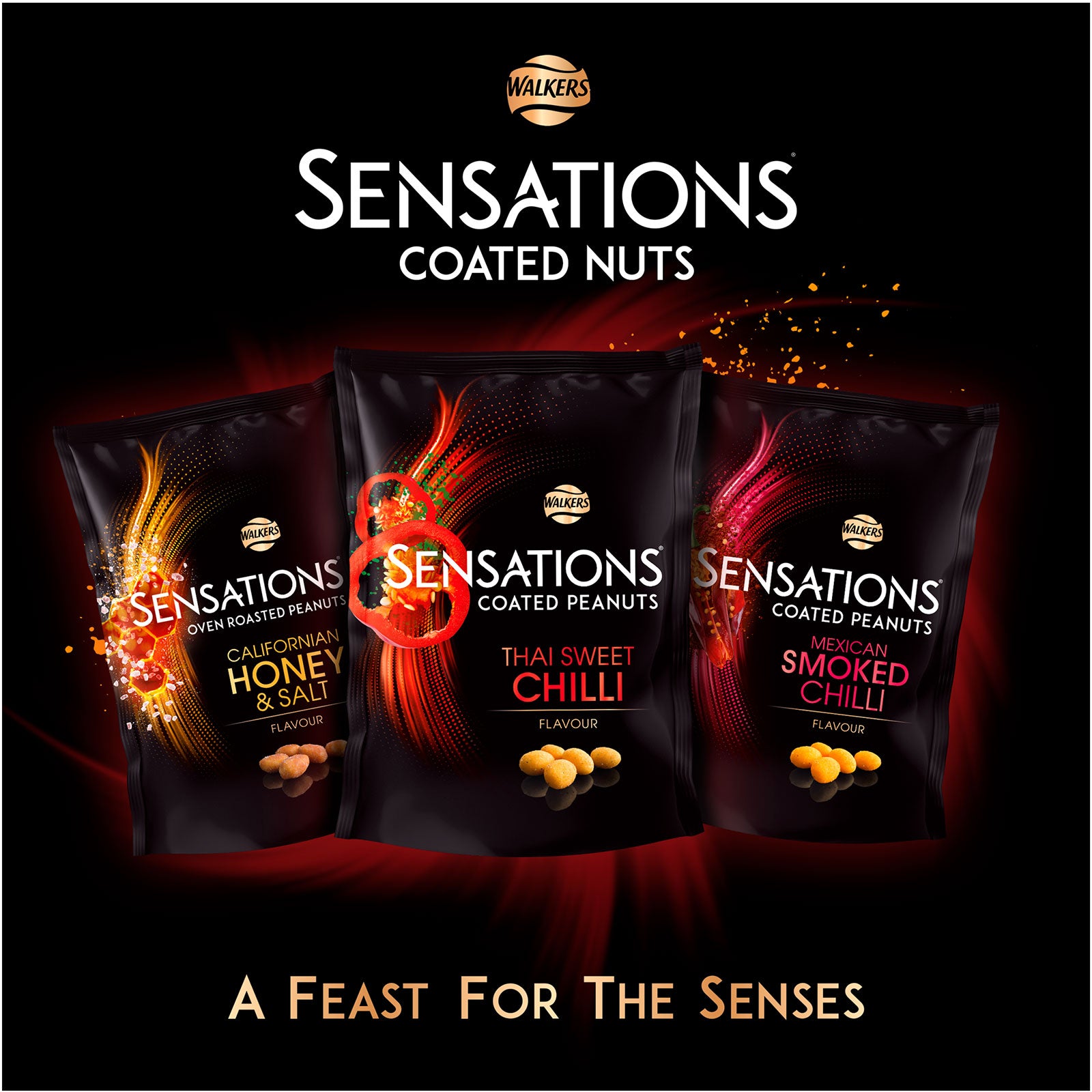 Sensations Peanuts Salt Roasted Californian Honey Pack of 12 x 145g - Image 4