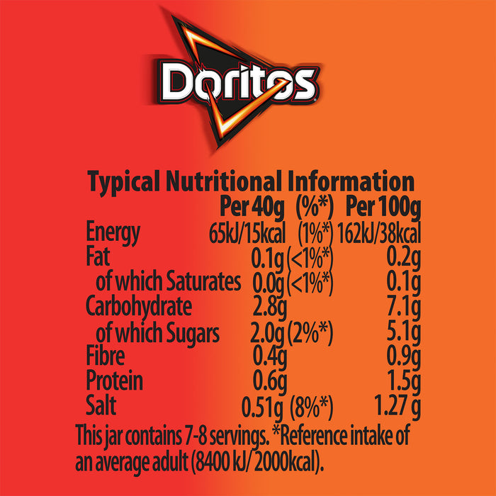 Doritos Crisps Nacho Dip Hot Salsa Tortilla Snack Sauce 6 x 300g - Image 4