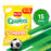 Walkers Crisps Quavers Cheese Curly Snacks 15 Pack of 54g - Image 1