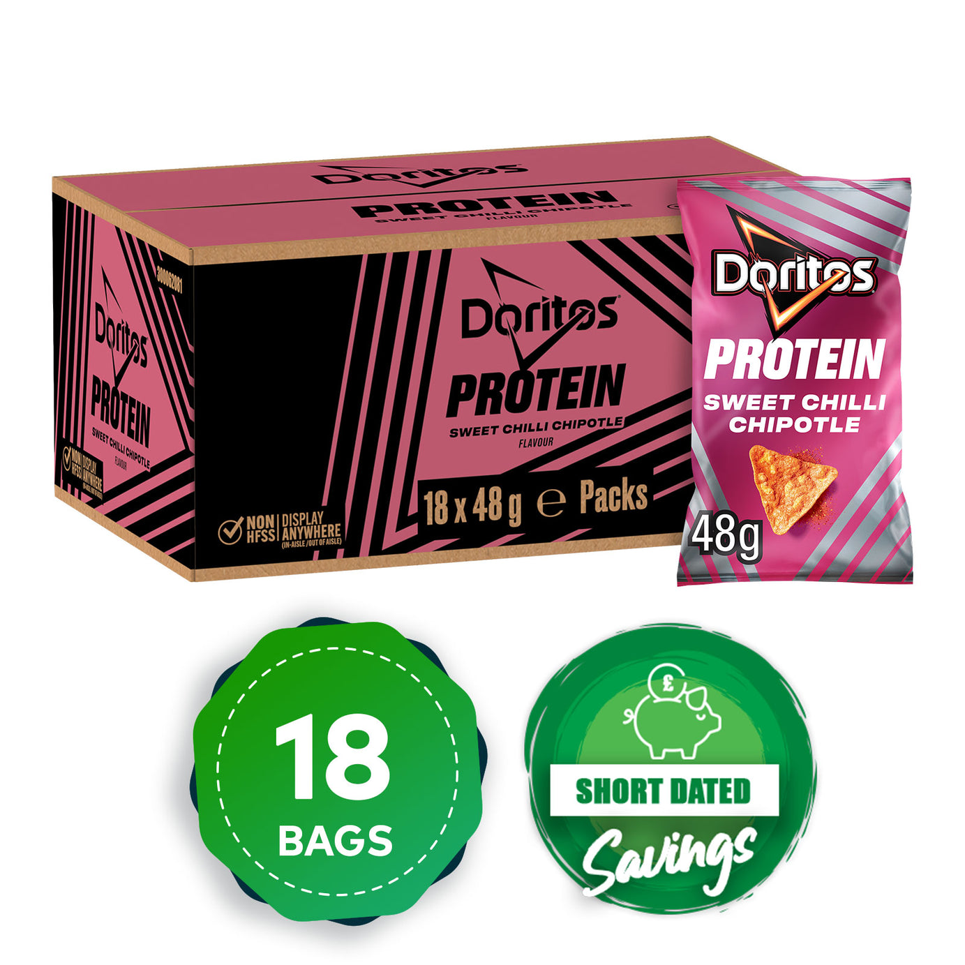 Doritos Protein Sweet Chilli Chipotle 18x48g - Image 10