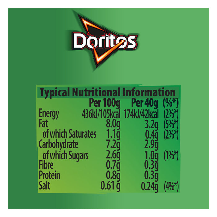 Doritos Crisps Dip Gaucamole Spicy Creamy Sharing Tray Snack Sauce 6 x 270g - Image 3