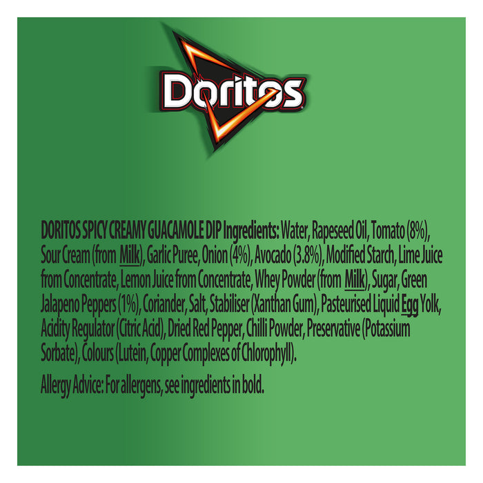 Doritos Crisps Dip Gaucamole Spicy Creamy Sharing Tray Snack Sauce 6 x 270g - Image 4