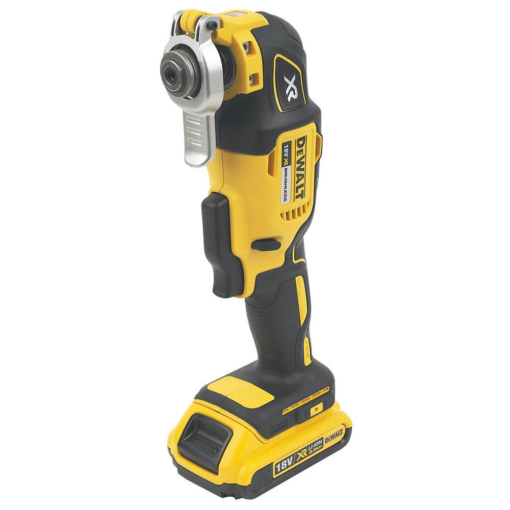 DeWalt Cordless Multi-Tool With Accessories DCS355D2-GB 18V 2 x 2.0Ah Li-Ion XR - Image 2