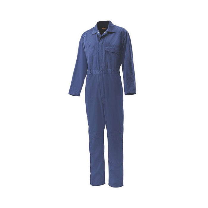 Mens Coveralls Navy Blue Boilersuit Pockets Zip X Large 56" Chest 31" L - Image 1