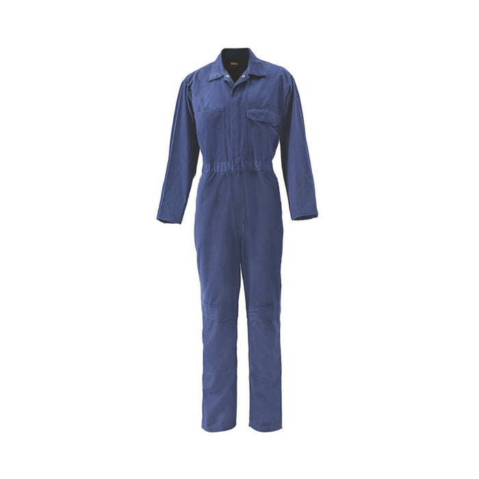 Mens Coveralls Navy Blue Boilersuit Pockets Zip X Large 56" Chest 31" L - Image 2