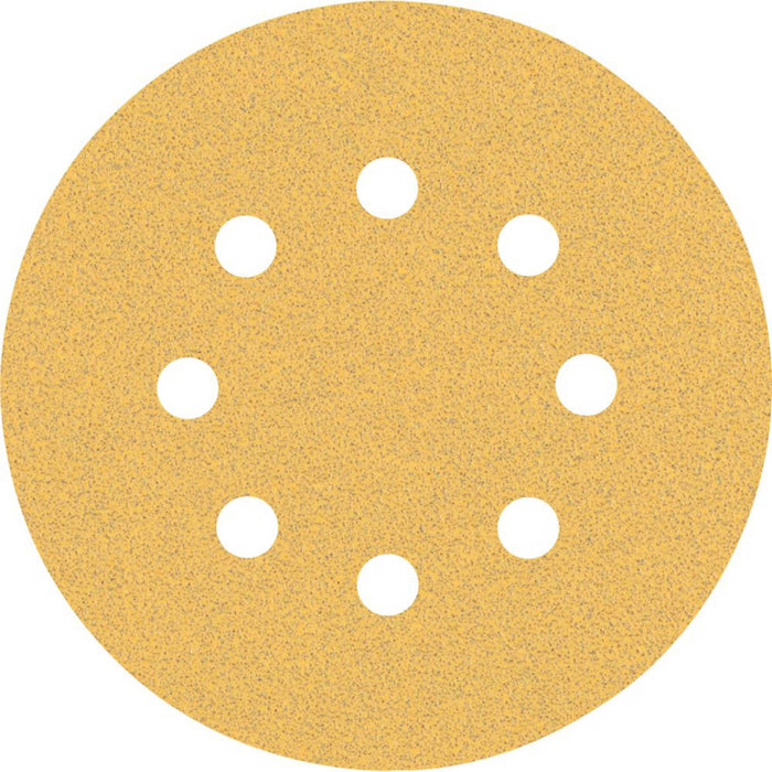 Bosch Expert Sanding Discs Wood C470 80 Grit 8-Hole Punched 125mm 50 Pack - Image 1