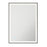 Bathroom Mirror Illuminated LED Touch Control Dimmable 3500lm 25W 70x50cm - Image 1