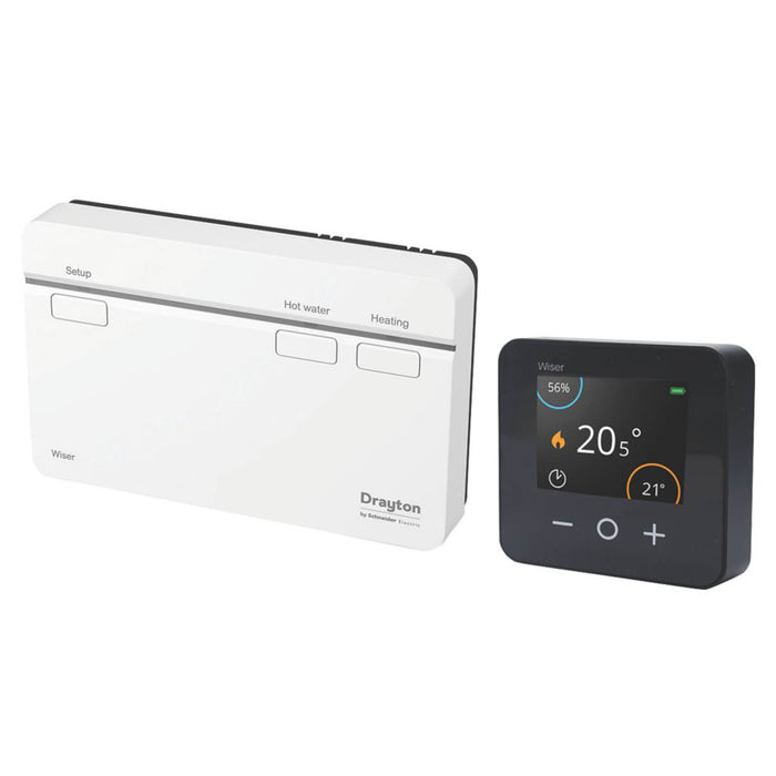 Home Thermostat Smart Grey Digital 2 Channel Programmable For System Boilers - Image 2