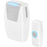 Door Bell Chime Kit Wireless Home Battery-Powered LED White Adjustable Volume - Image 1