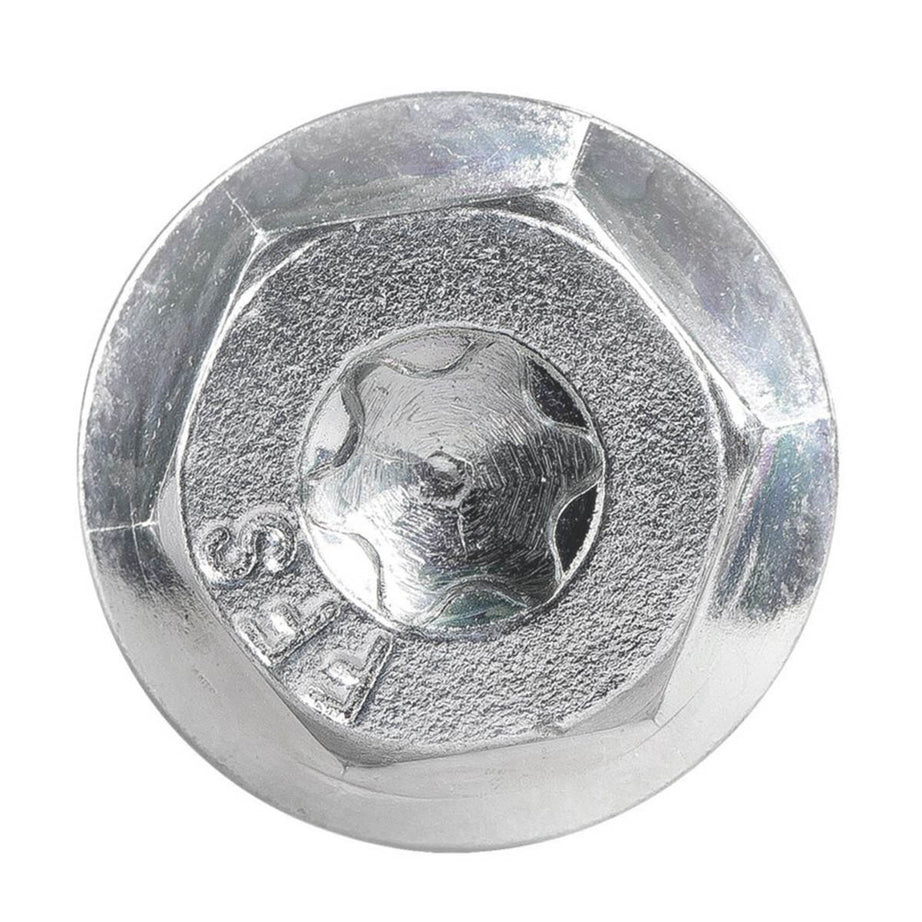 Rawlplug Frame Fixings R-FFS TX Hex Head Screws Zinc Plated 10mm x 120mm 25 Pack - Image 3