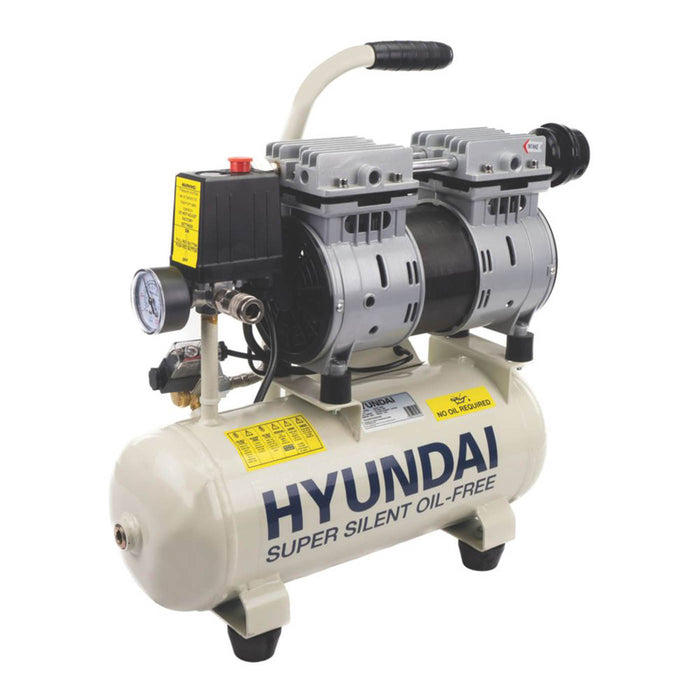 Hyundai Air Compressor Electric HY5508 Brushless Low Noise 8bar Portable 0.55kW - Image 1