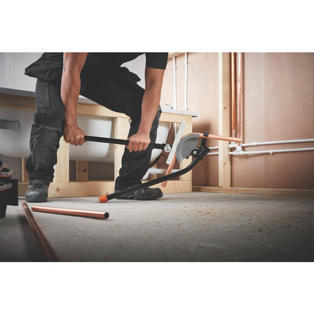 Heavy Duty Pipe Tube Bender Compact Lightweight PVC Soft Grip Handle 15mm 22mm - Image 3