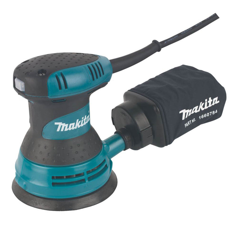 Makita Random Orbit Sander Electric BO5030/2 Ergonomic 125mm Compact 300W - Image 1